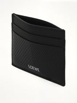 Loewe Graphic Plain Cardholder in Black