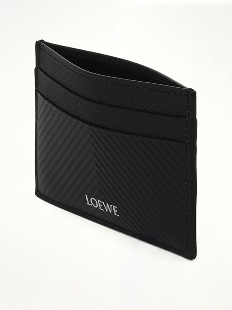 Loewe Graphic Plain Cardholder in Black
