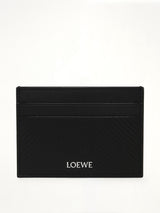Loewe Graphic Plain Cardholder in Black