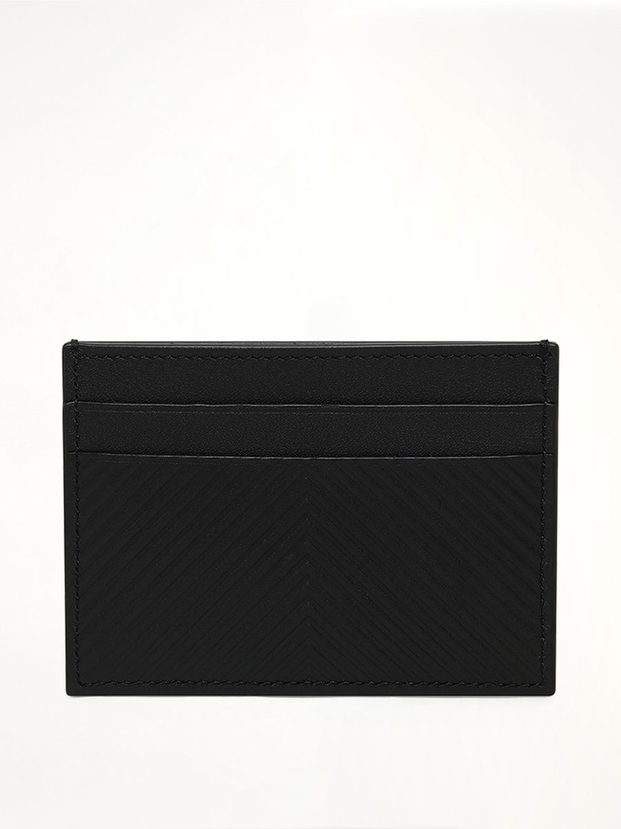 Loewe Graphic Plain Cardholder in Black