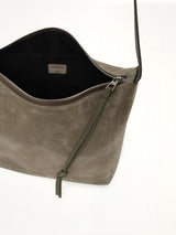 Loop Hobo Medium in Light Khaki
