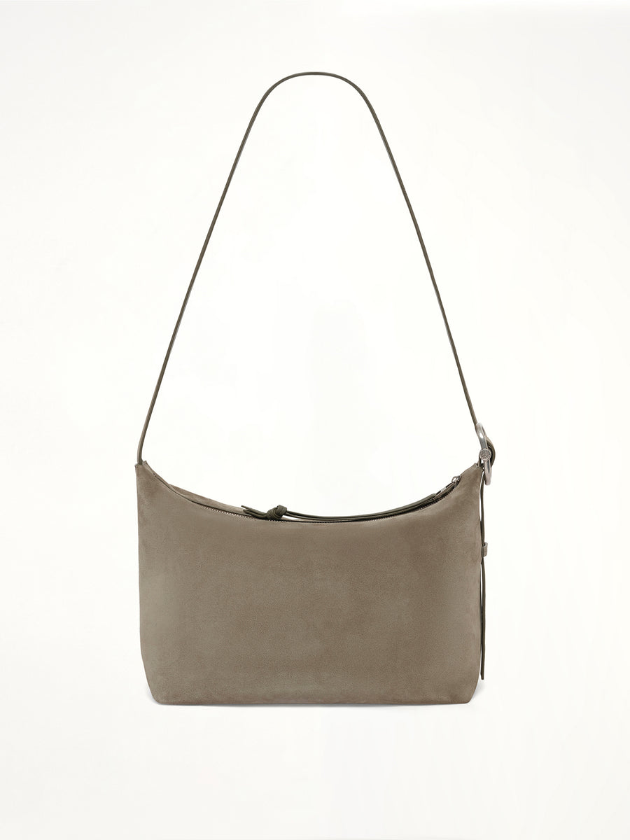 Loop Hobo Medium in Light Khaki