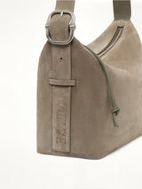 Loop Hobo Medium in Light Khaki