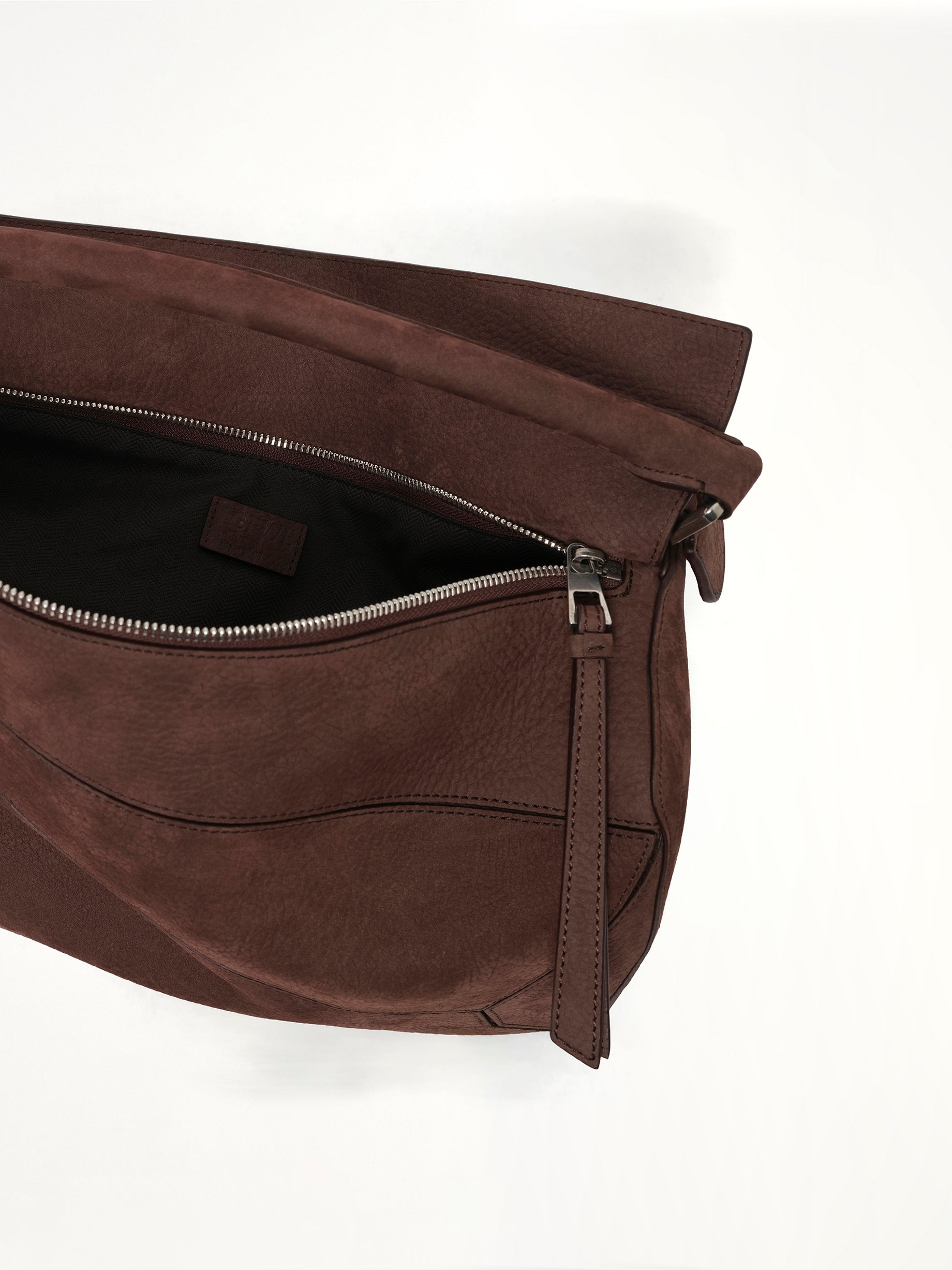 Puzzle Large Bag in Dark Chestnut