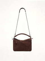 Puzzle Large Bag in Dark Chestnut