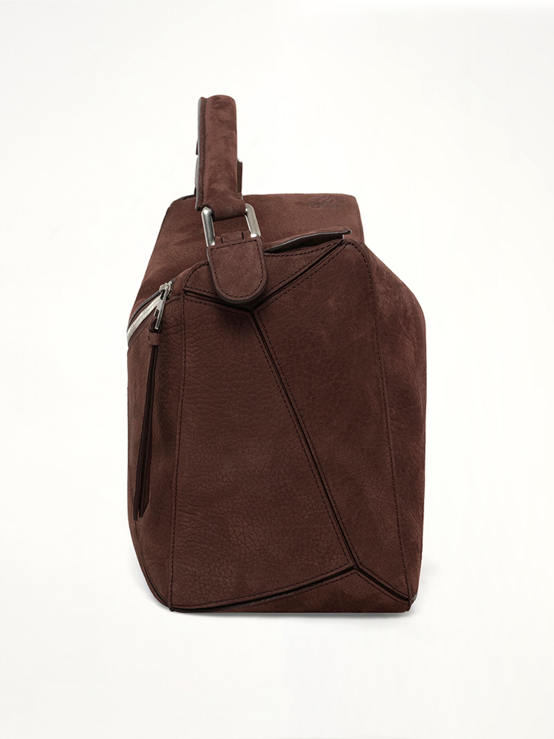 Puzzle Large Bag in Dark Chestnut