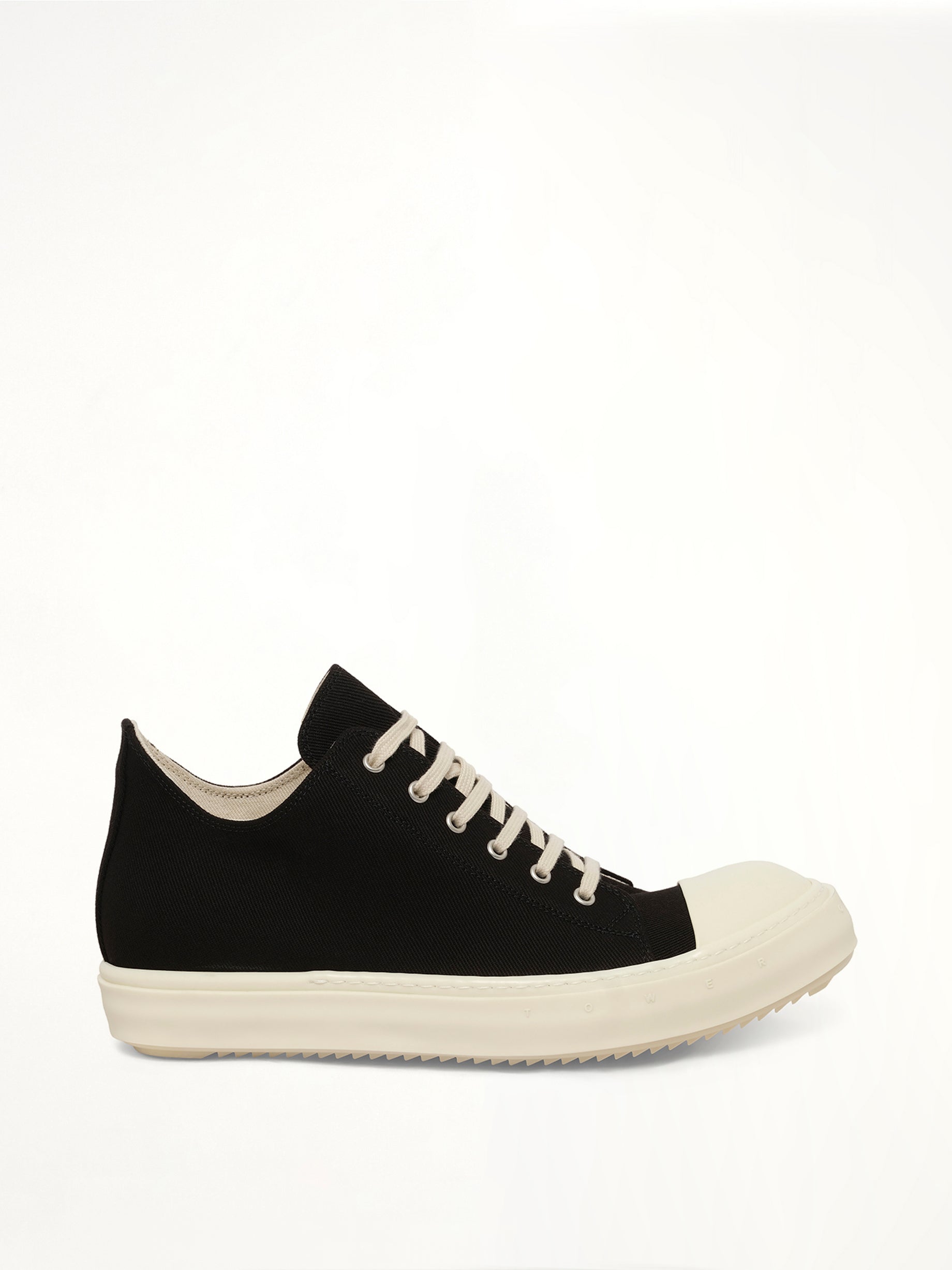 Temple of Light Denim Low Sneaks in Black