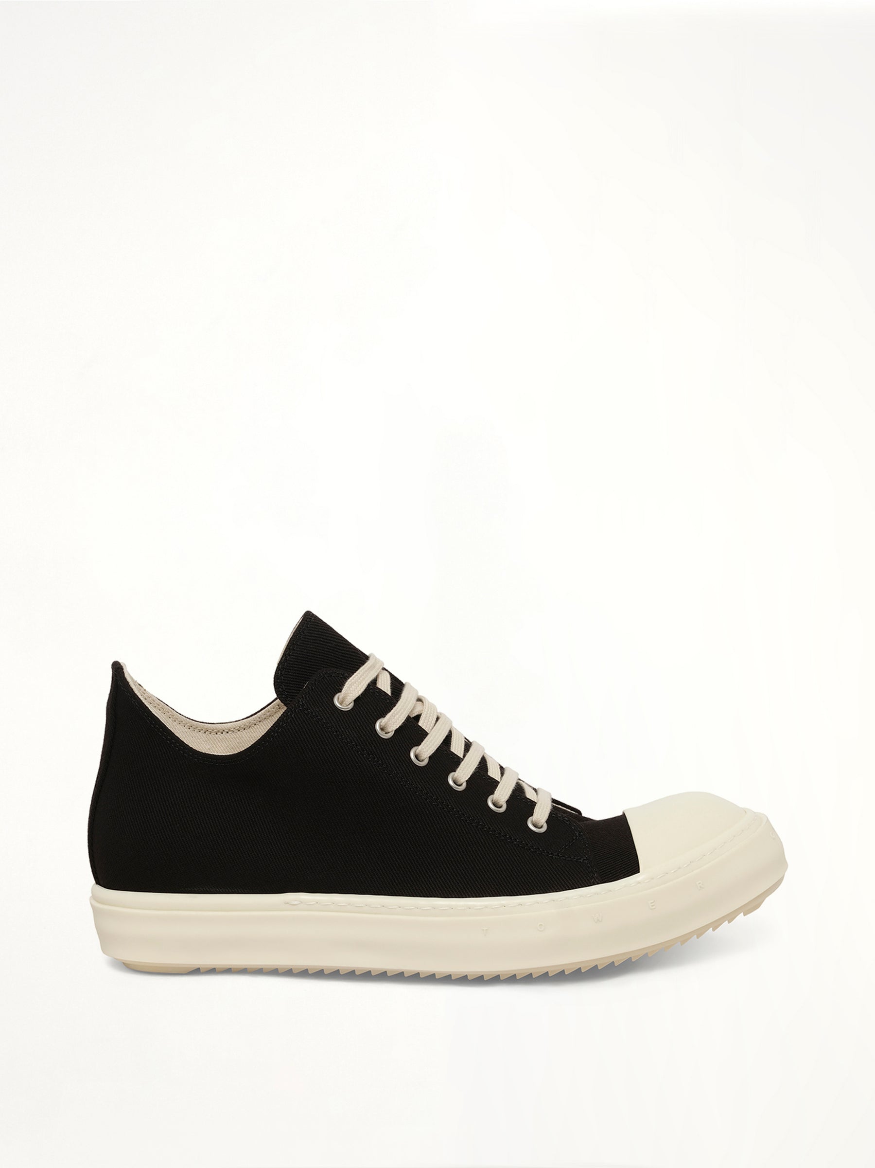 Temple of Light Denim Low Sneaks in Black