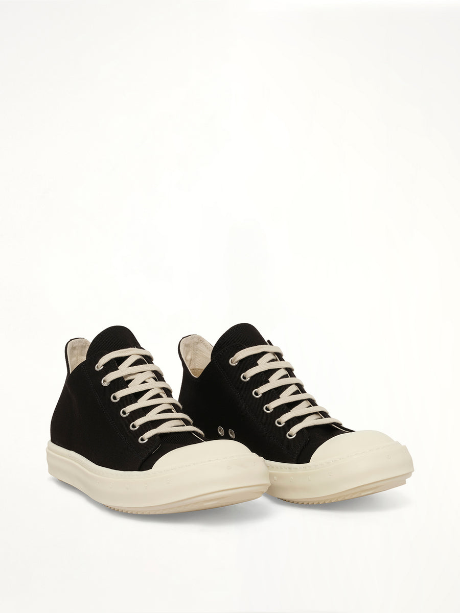 Temple of Light Denim Low Sneaks in Black
