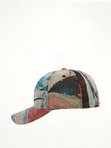 Jacquard Art Script Logo Hat in Multicolour