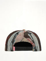 Jacquard Art Script Logo Hat in Multicolour