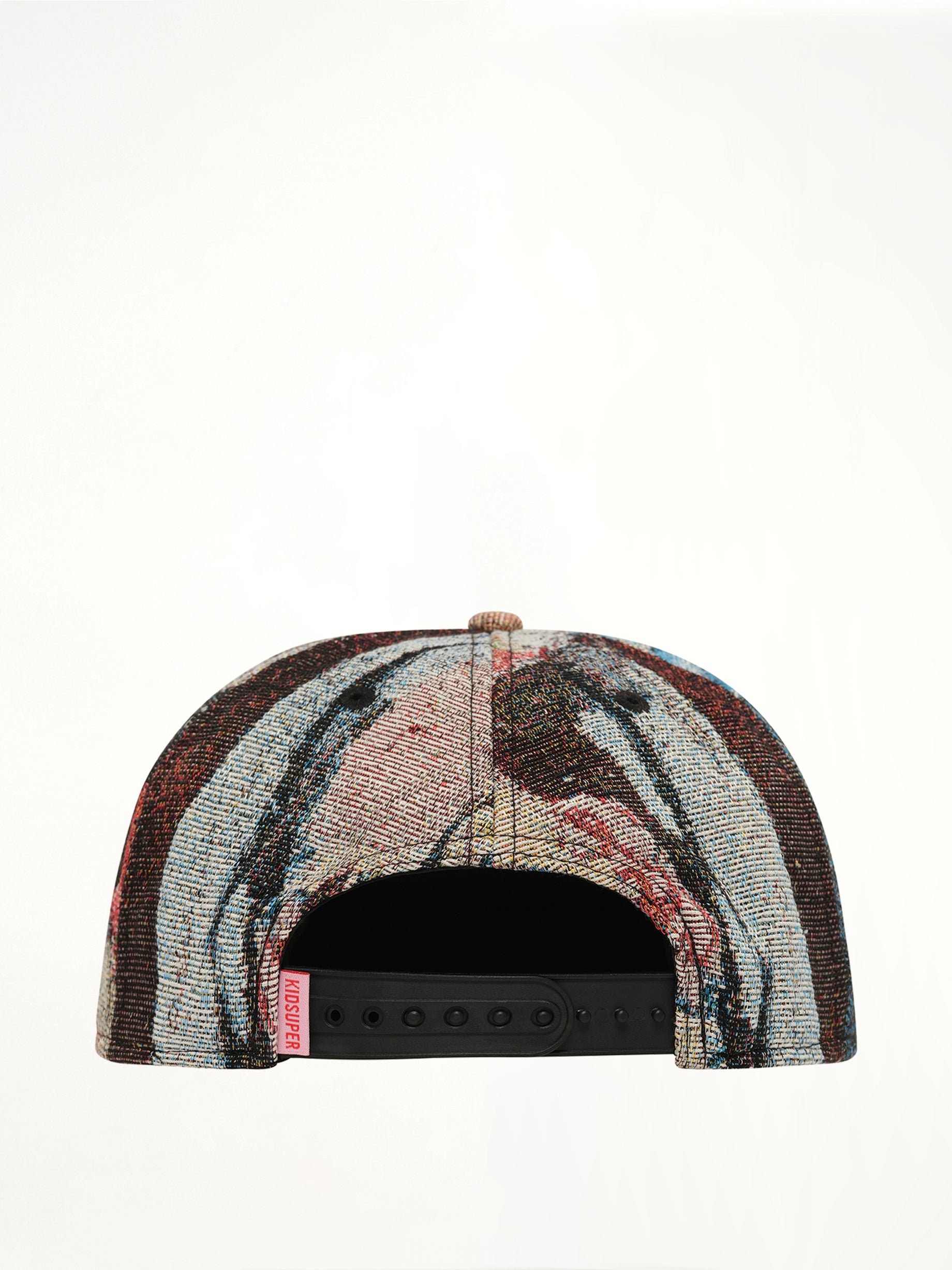 Jacquard Art Script Logo Hat in Multicolour