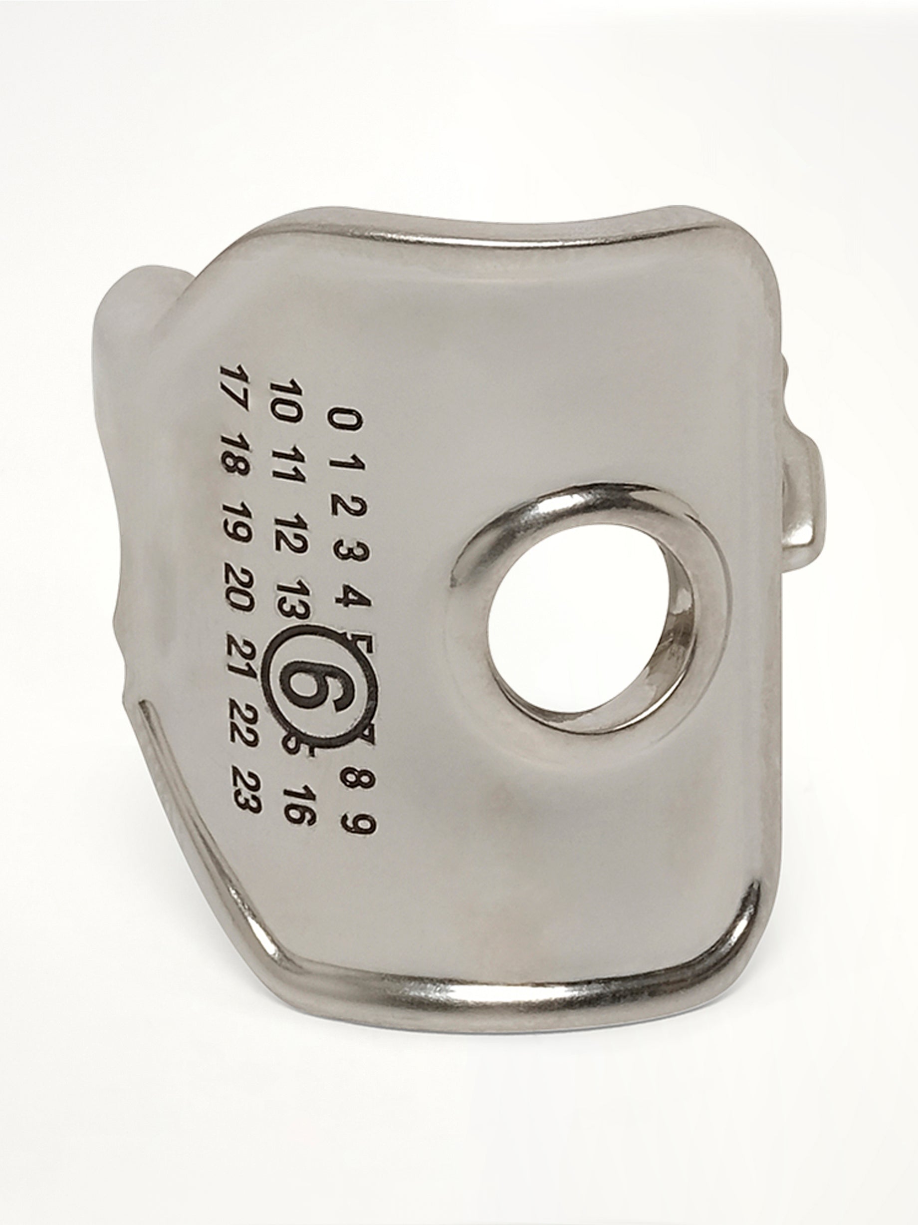 Key Ring in Glazed Palladium
