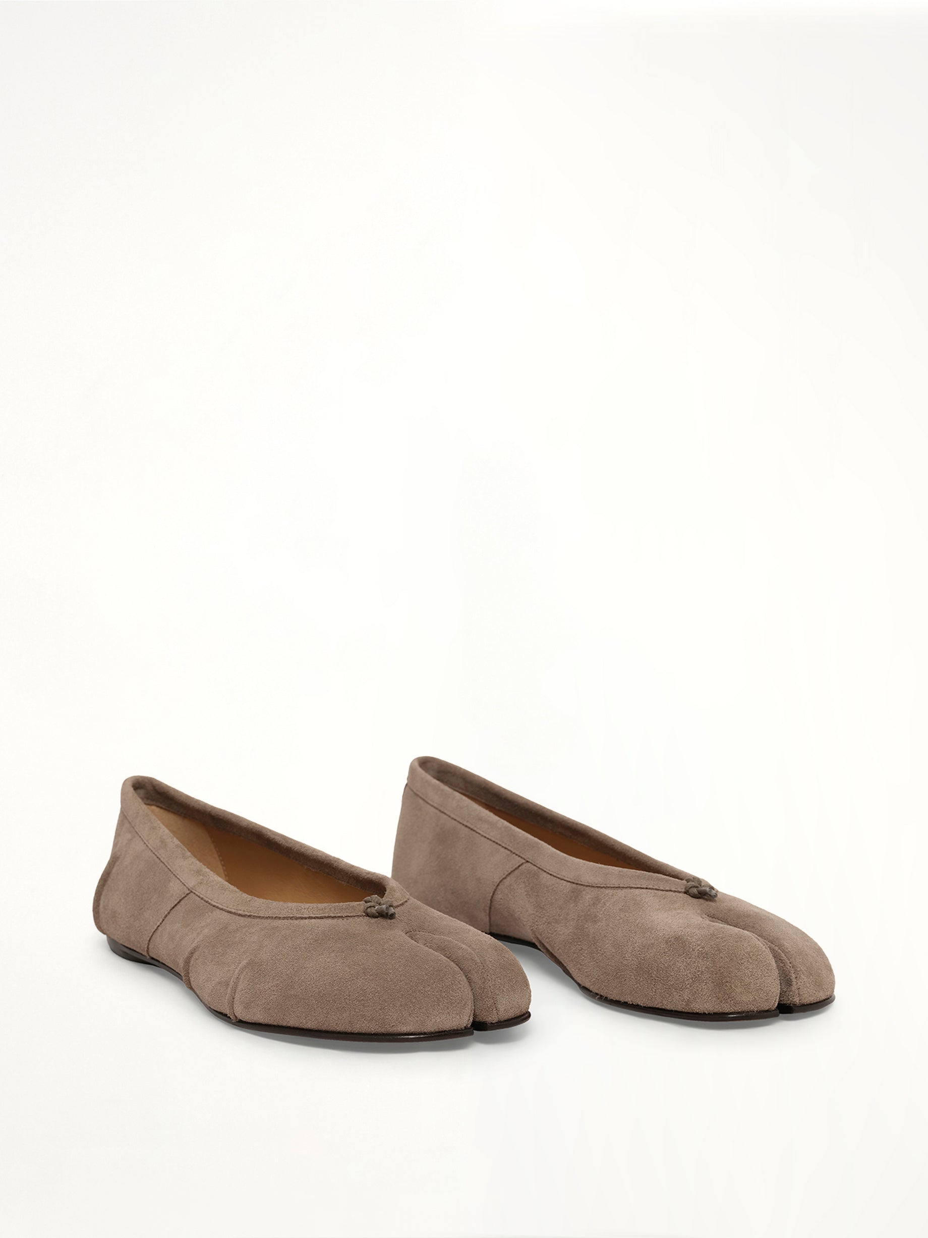 New Tabi Ballerina in Taupe