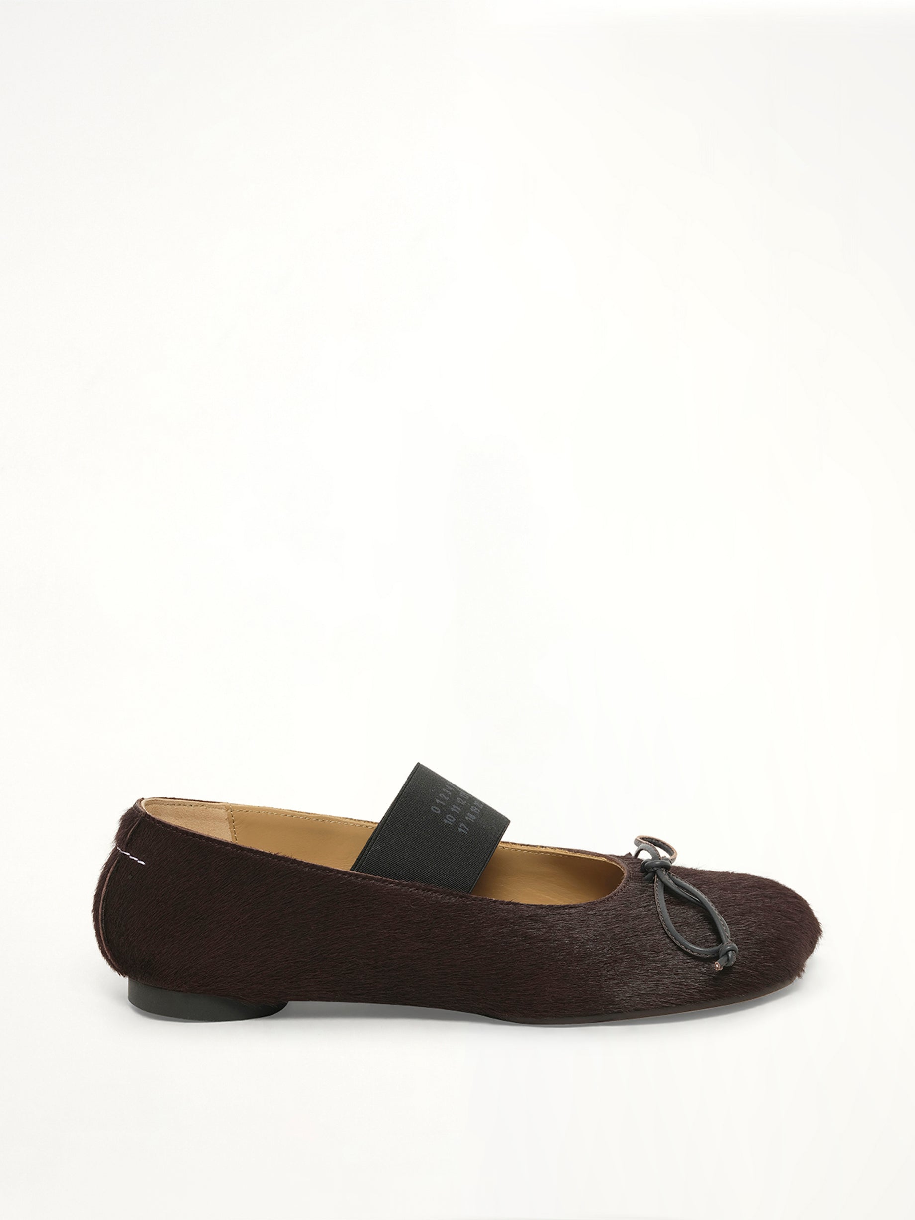 Pony Ballet Shoes in Dark Brown