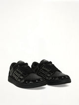 Western Skel Top Low in Black