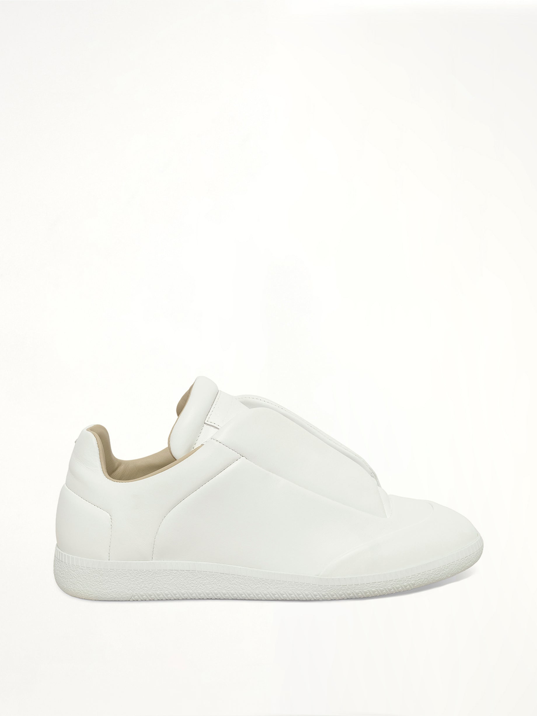 Future Low-Top Leather Sneaker in White