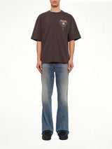 Amiri Lasso Oversized T-Shirt in Husk