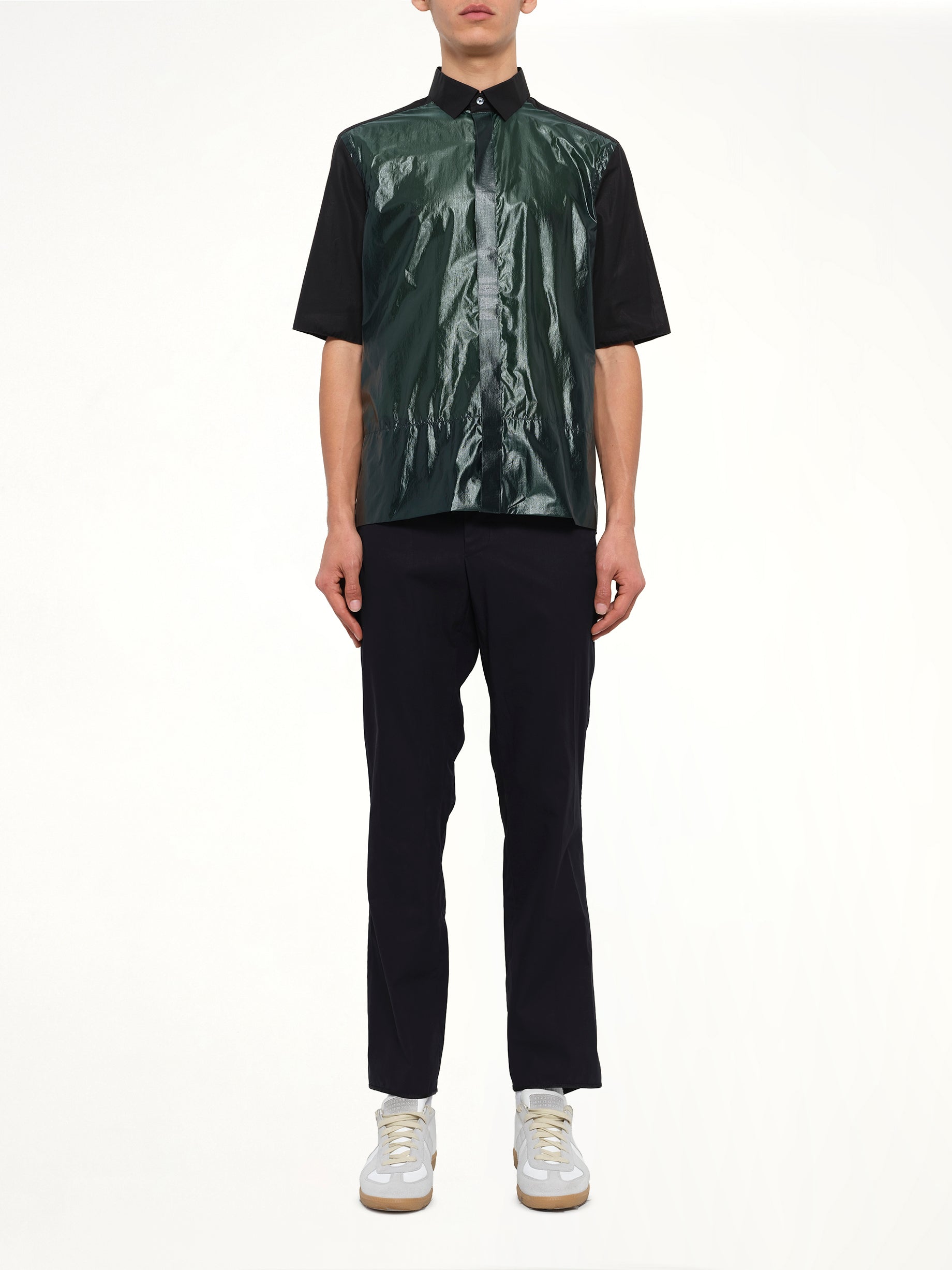 3/4 Sleeves Shirt in Black