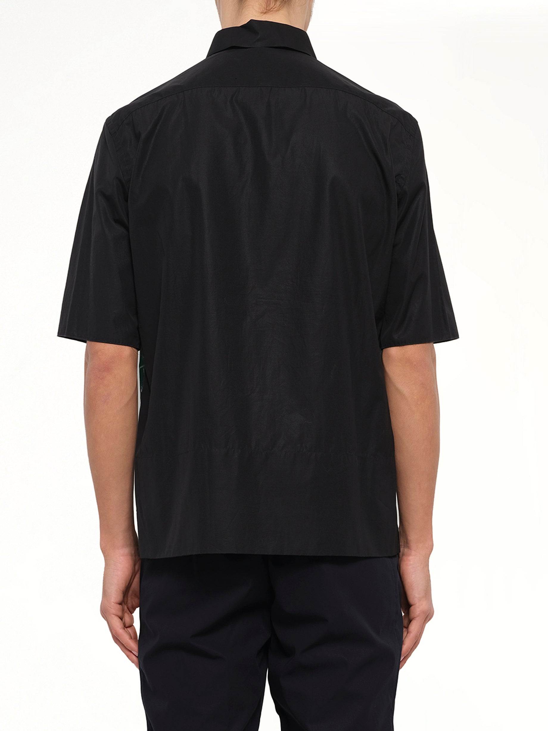 3/4 Sleeves Shirt in Black