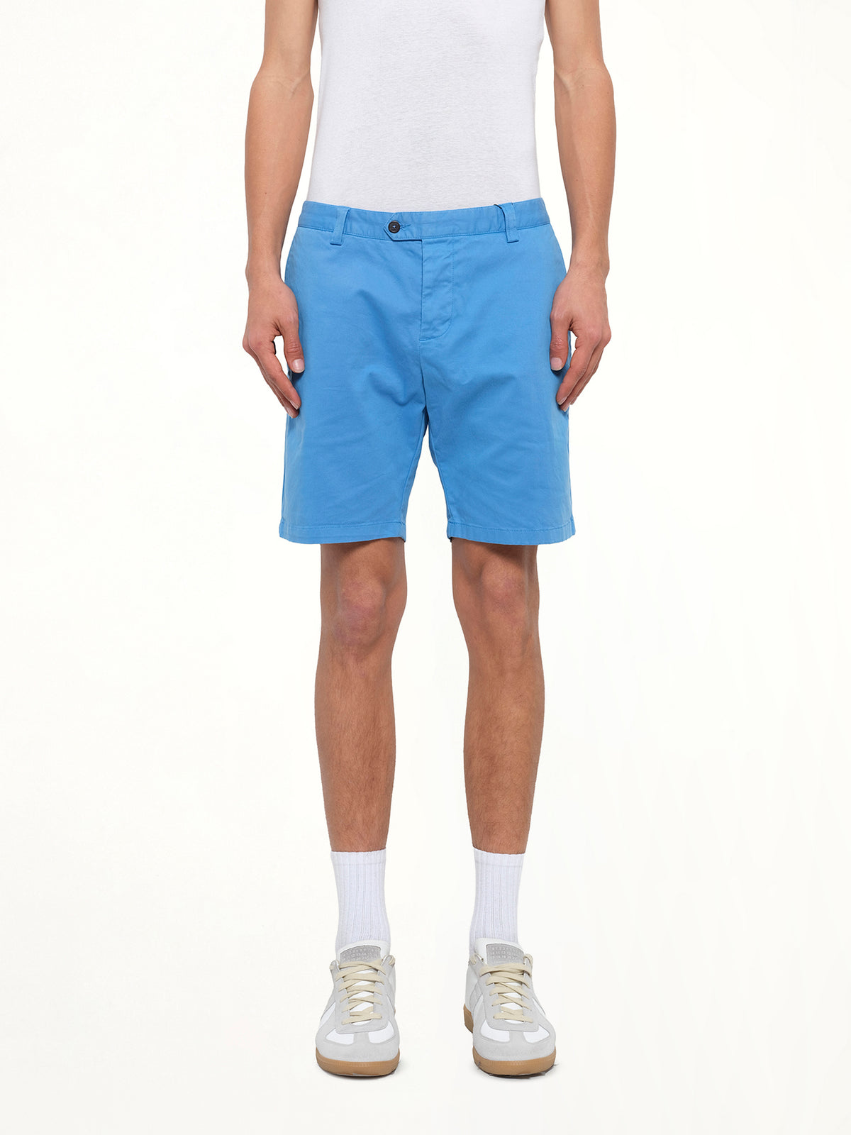 Bermuda Shorts in Light Blue