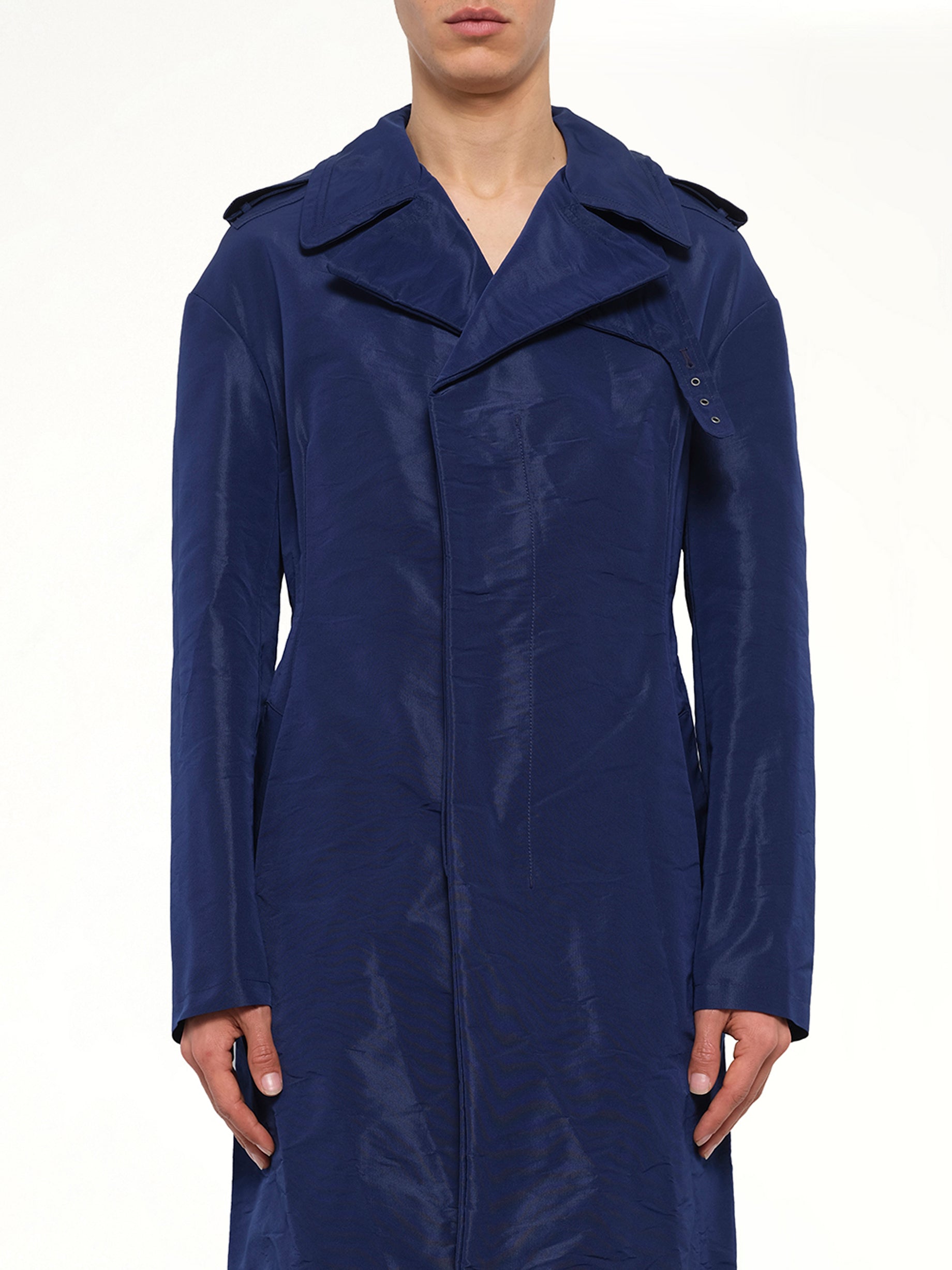 Coat Airy in Blue