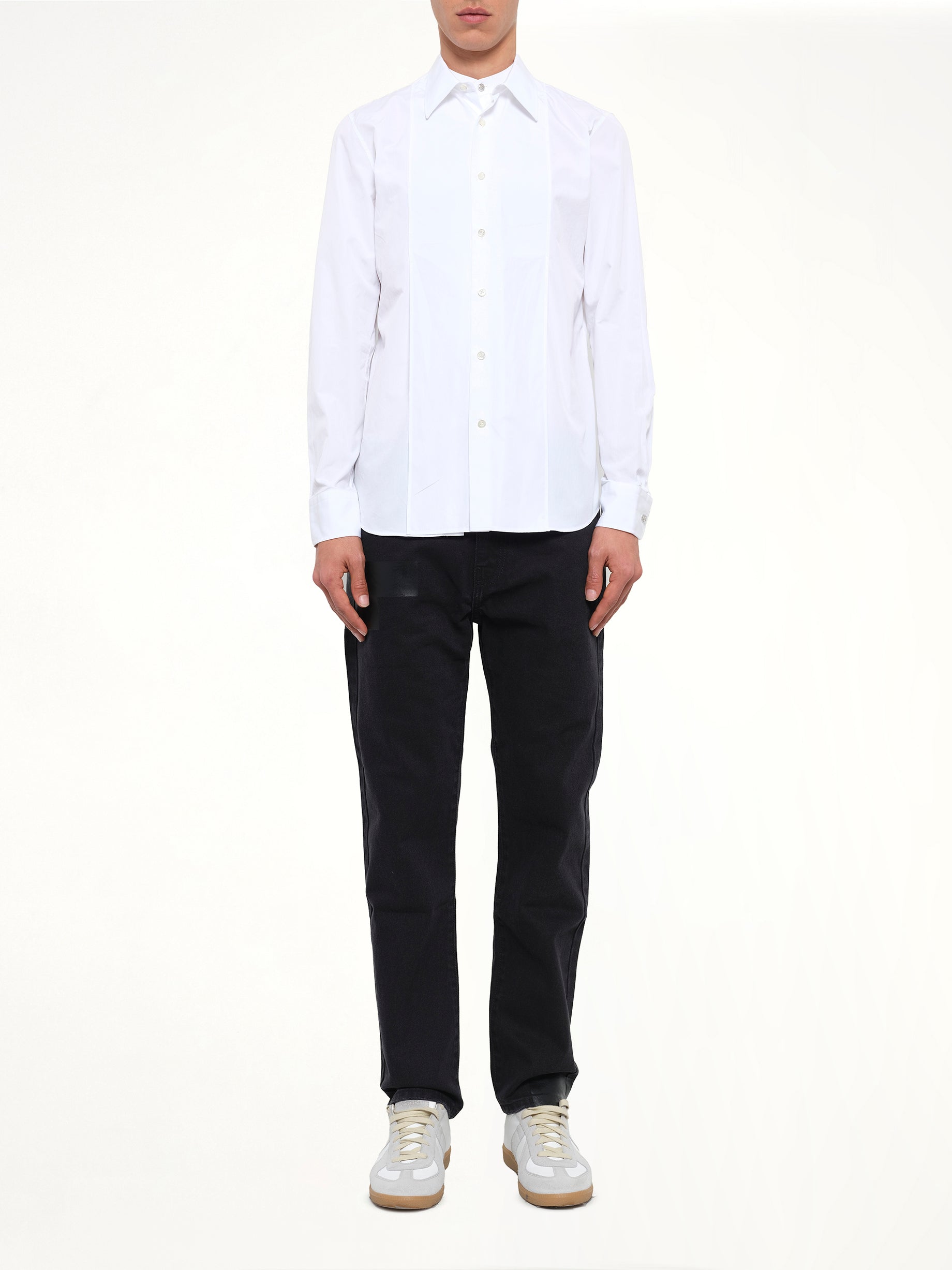 Cotton Shirt in White
