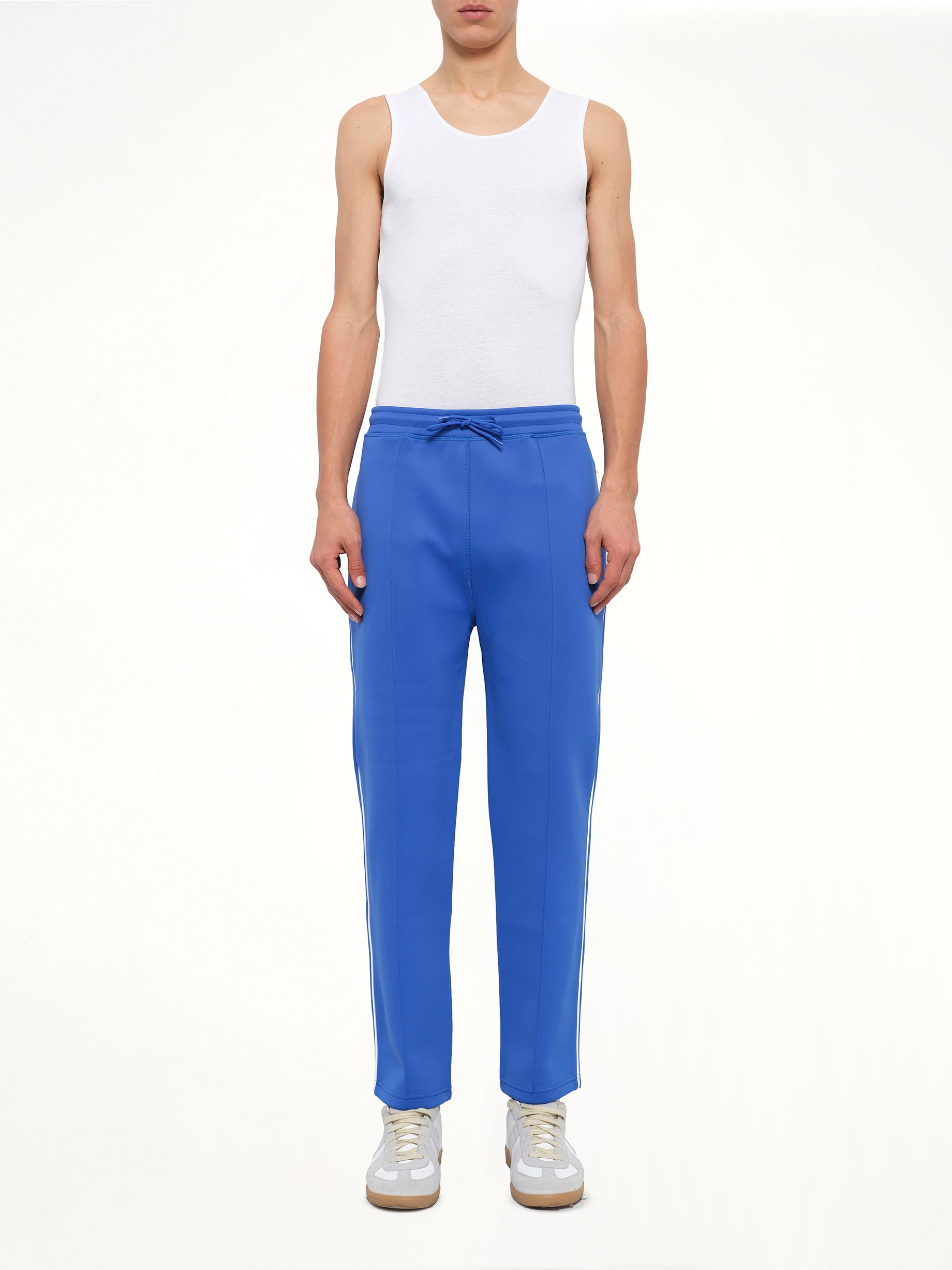 Drawstrings Jog Pant in Blue