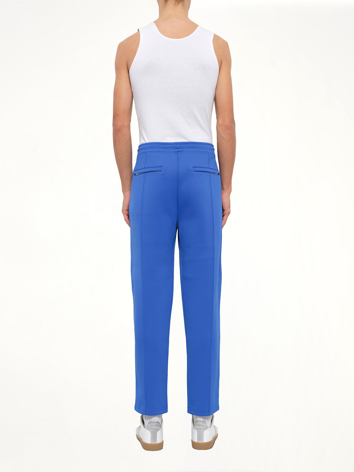 Drawstrings Jog Pant in Blue