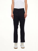 Flare And Zipped Pant in Black