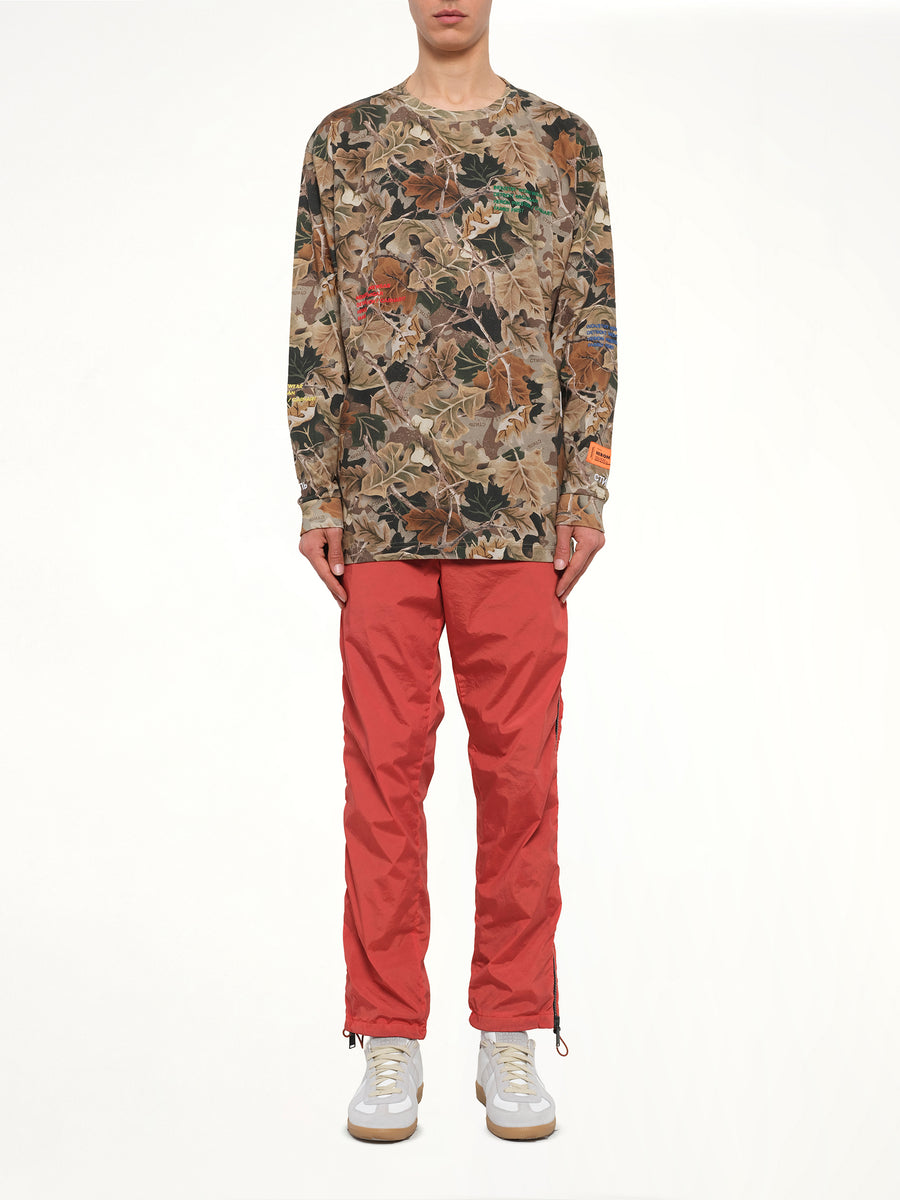 HP x Carhartt Camo Long Sleeve T-Shirt in Multicolor