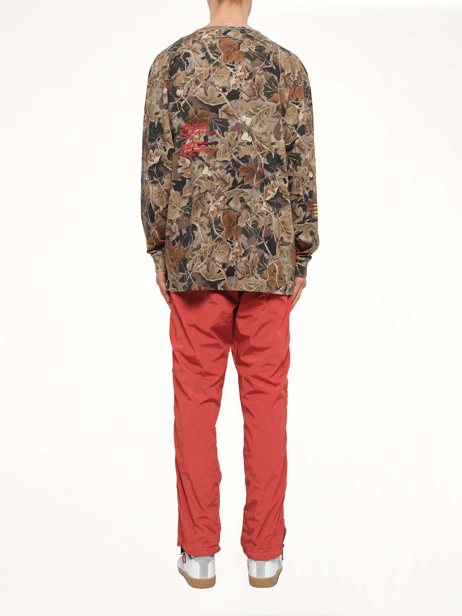 HP x Carhartt Camo Long Sleeve T-Shirt in Multicolor