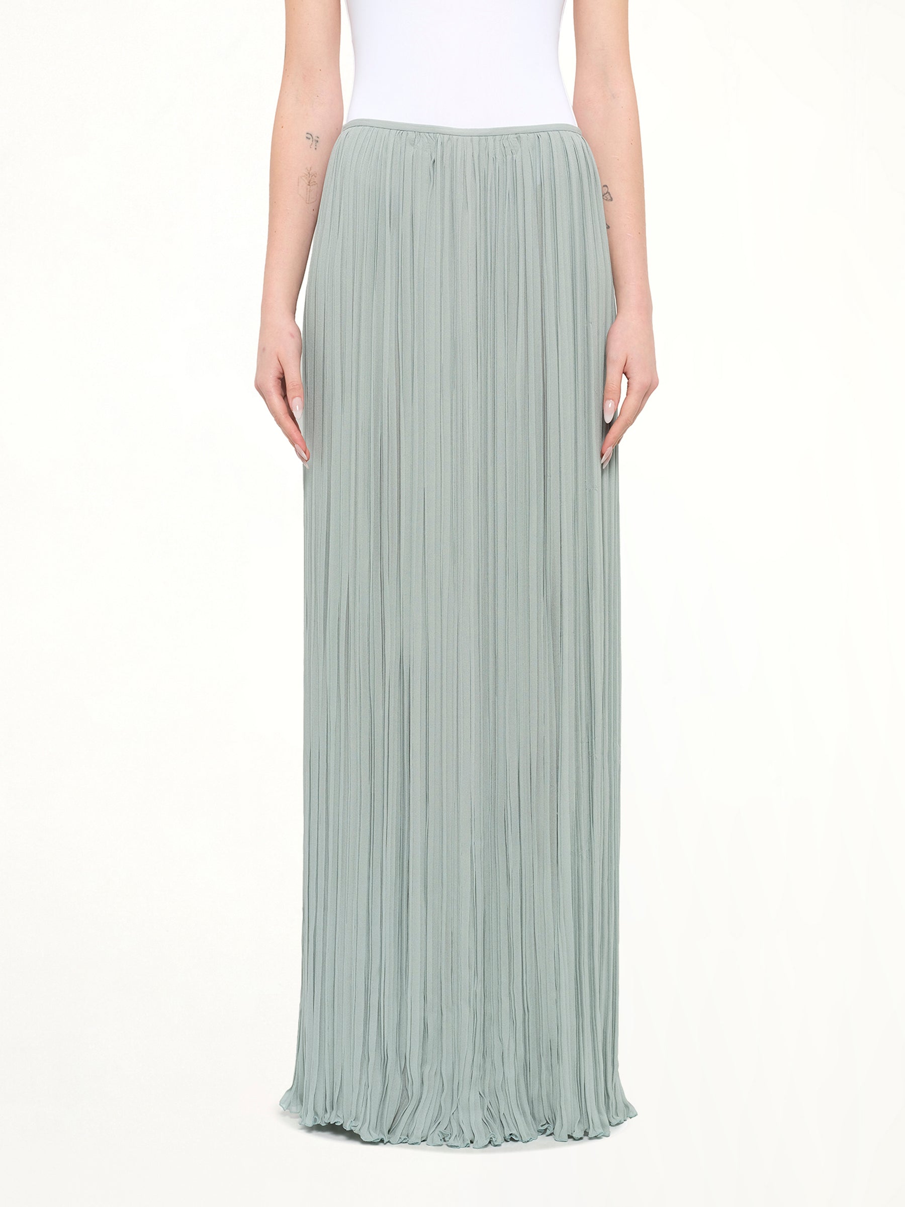 Long Skirt in Blue