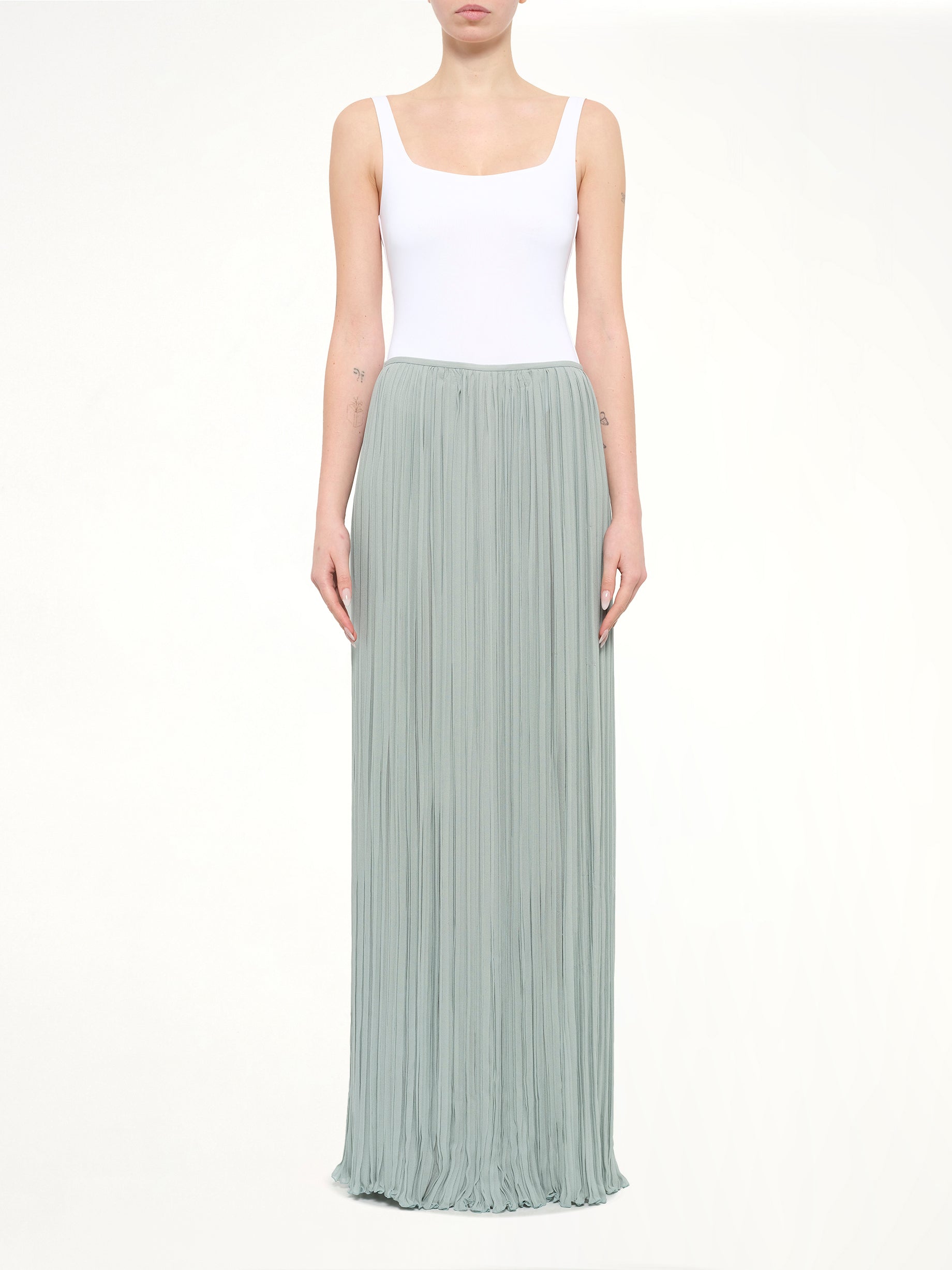 Long Skirt in Blue