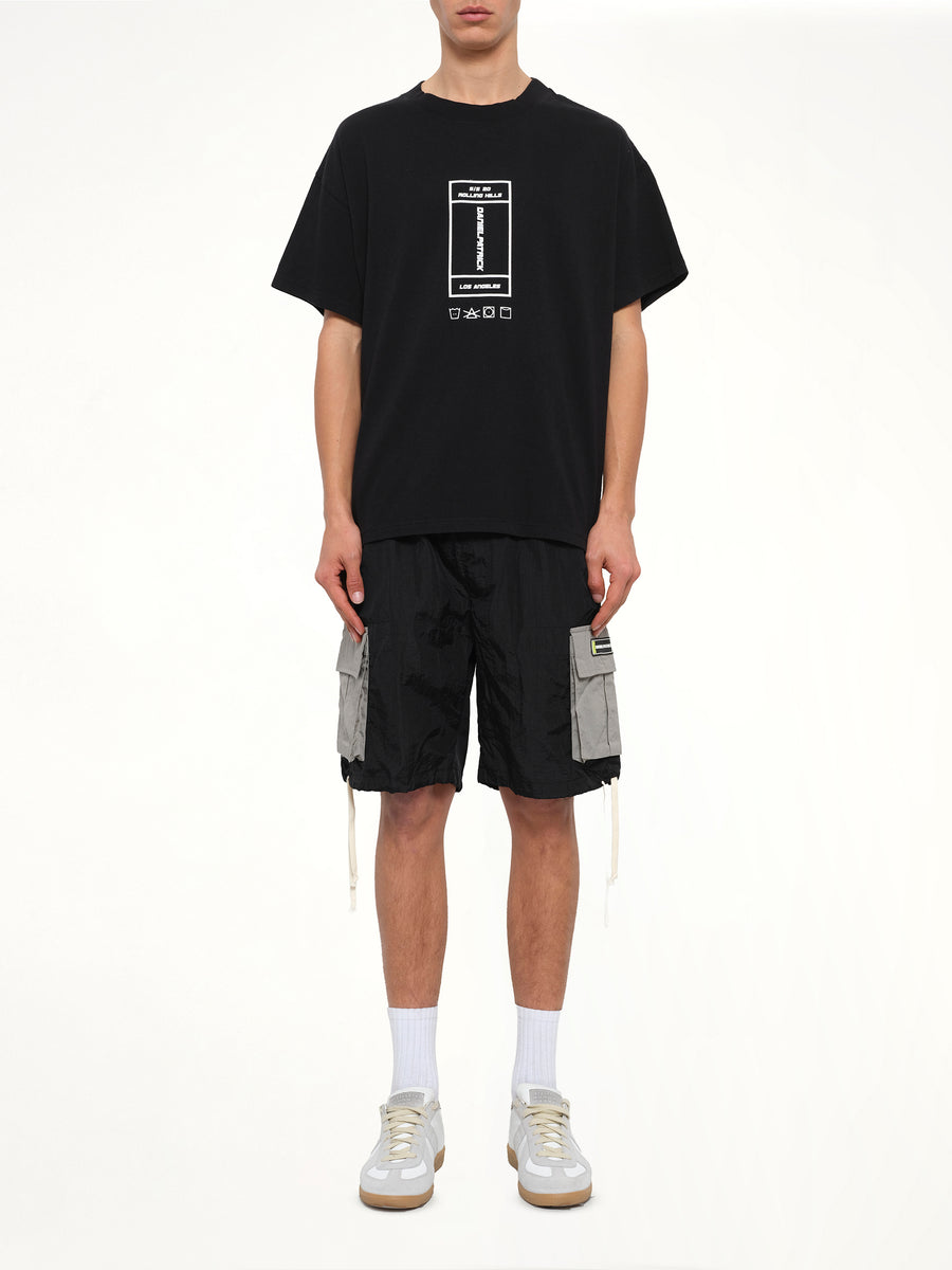Rolling Hills T-Shirt in Black