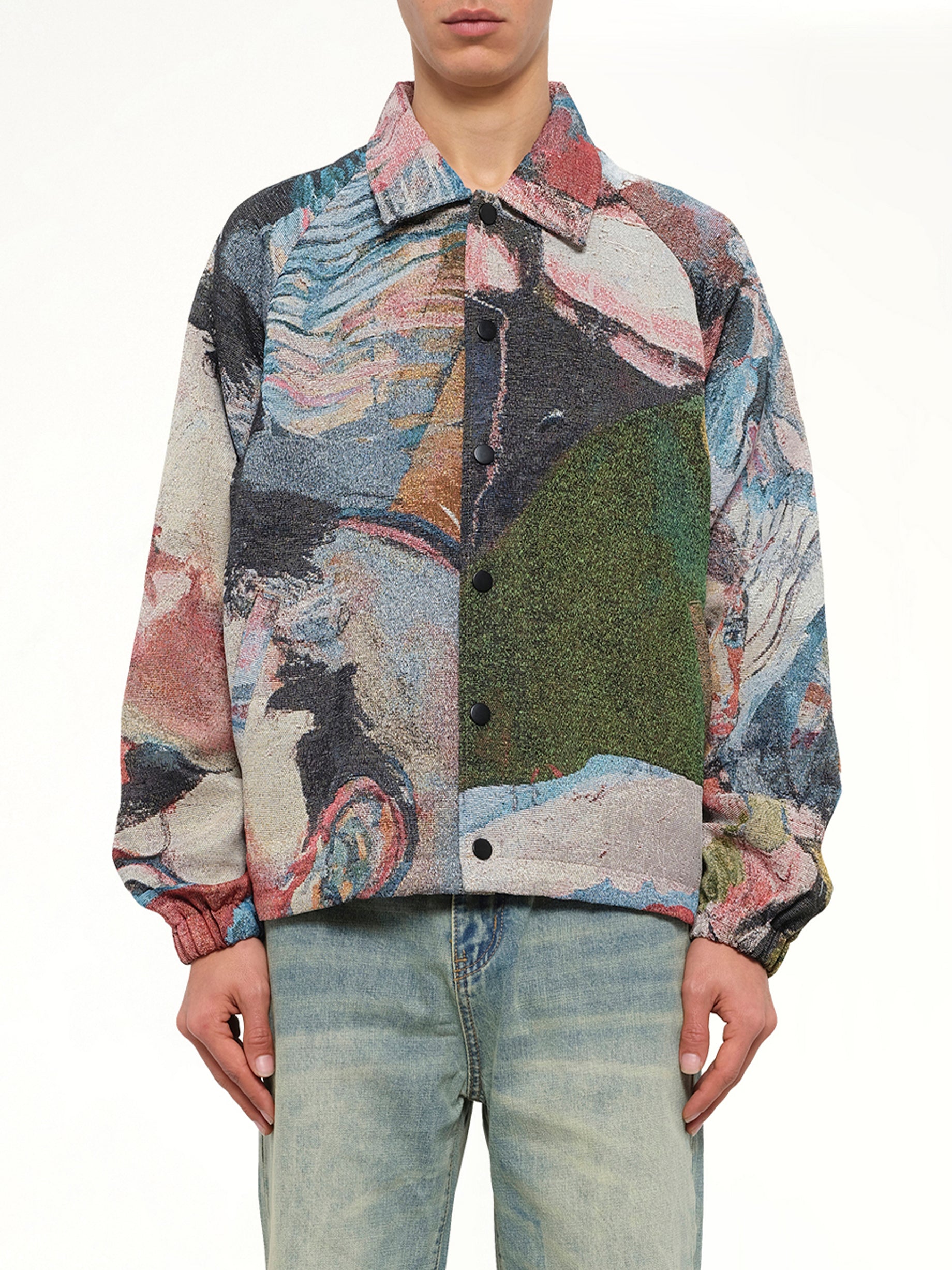 Café de la Coaches Jacket in Multicolour