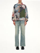 Café de la Coaches Jacket in Multicolour