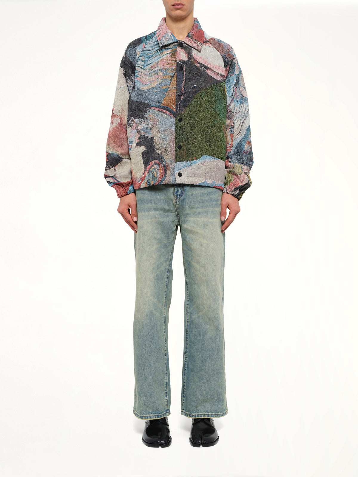 Café de la Coaches Jacket in Multicolour