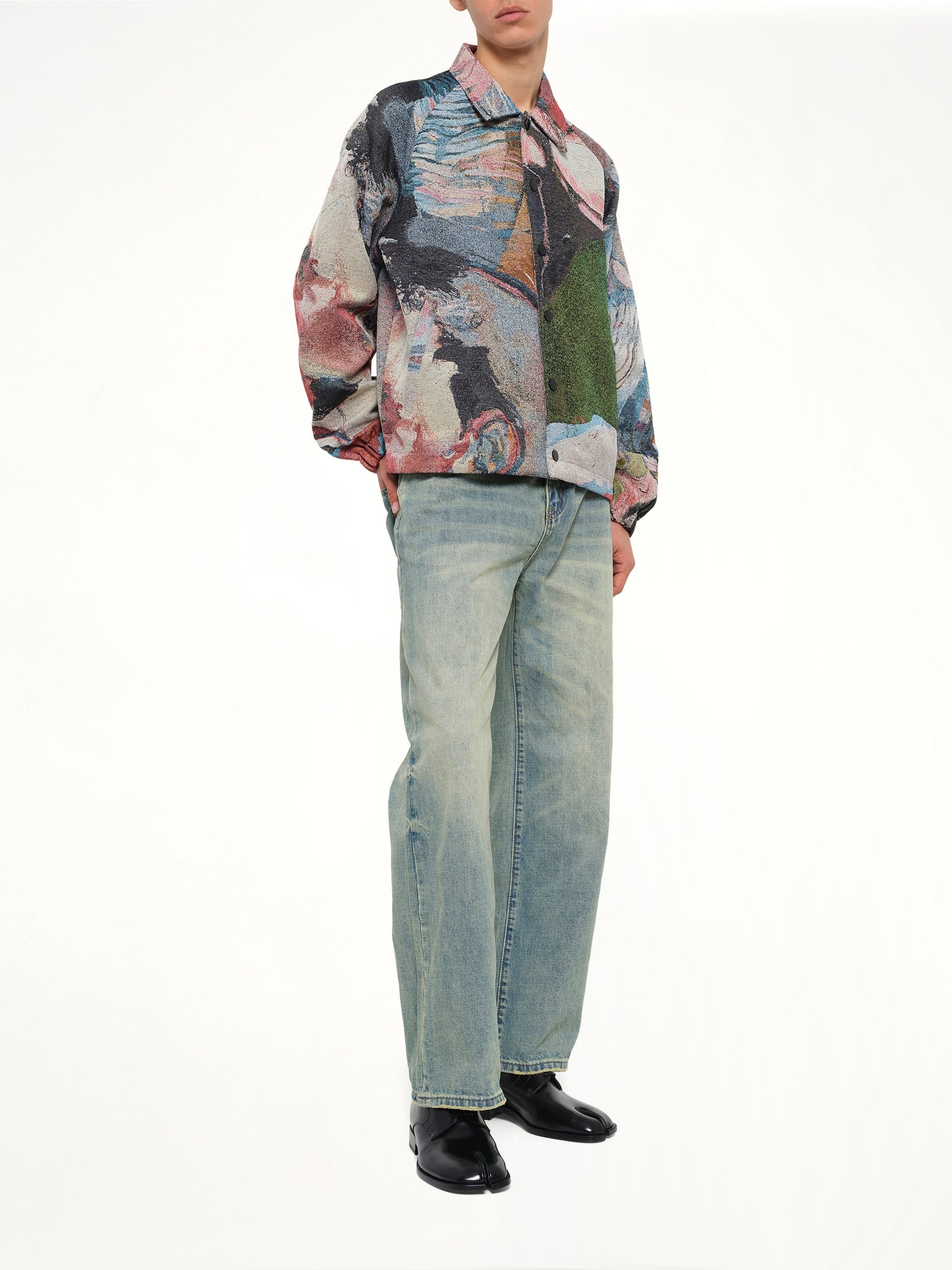 Café de la Coaches Jacket in Multicolour