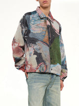 Café de la Coaches Jacket in Multicolour