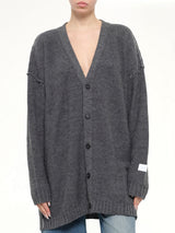 Cardigan in Grey melange