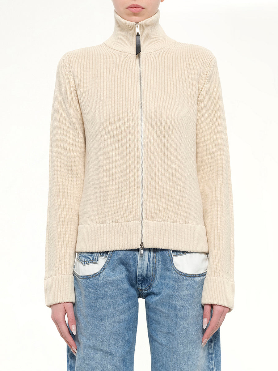 Cotton Camionneur Longsleeve in Ecru