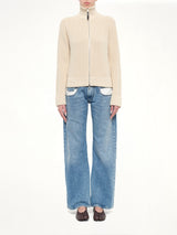 Cotton Camionneur Longsleeve in Ecru
