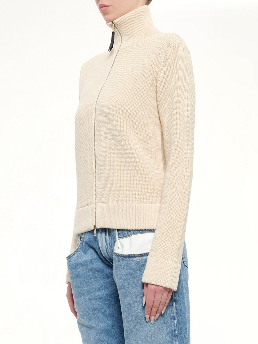 Cotton Camionneur Longsleeve in Ecru
