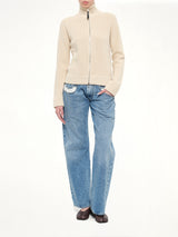 Cotton Camionneur Longsleeve in Ecru