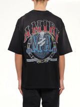 Crystal Amiri Hollywood Oversized T-Shirt in Black