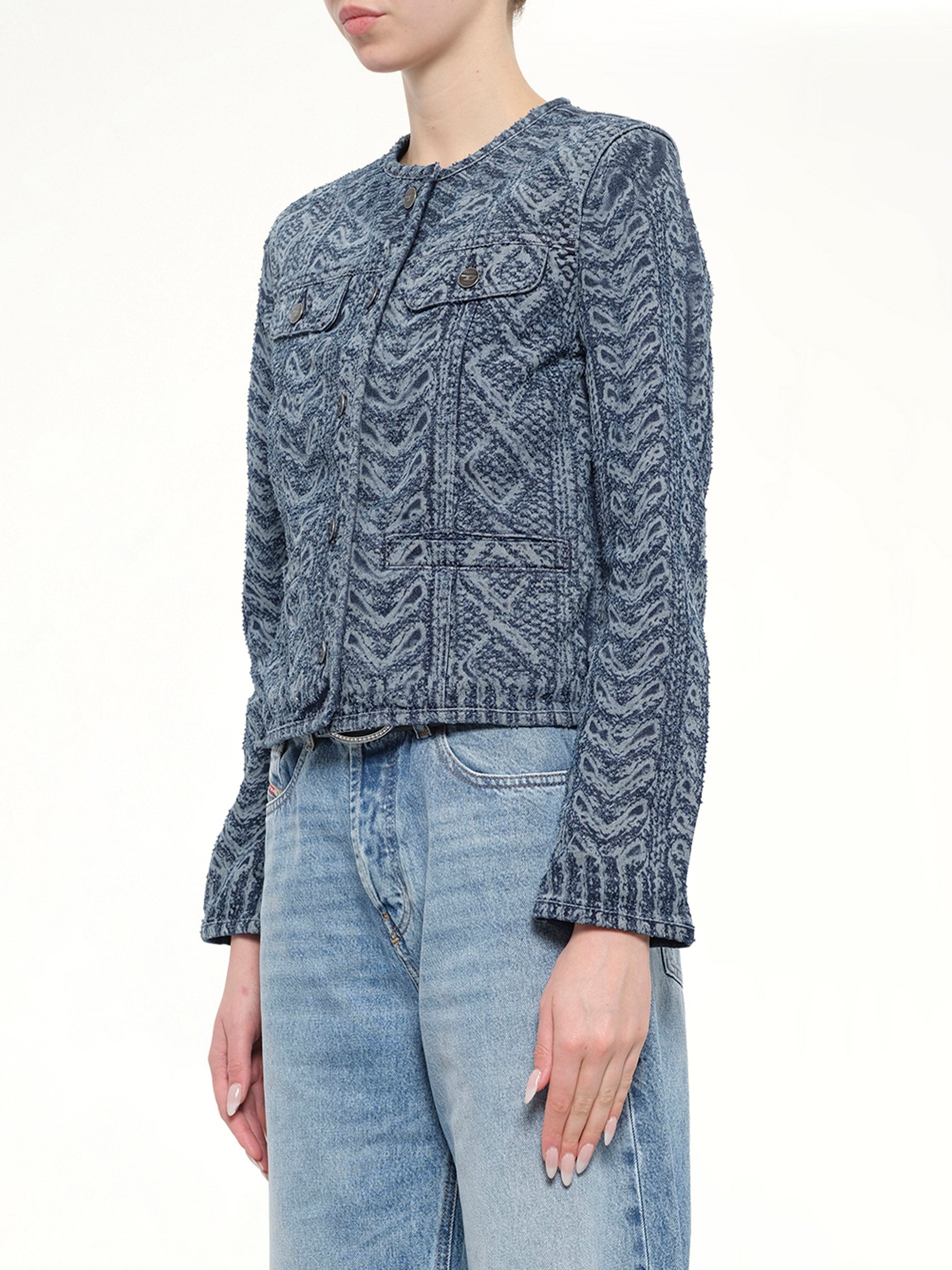 DE-GRAFY-S2 Denim Jacket in Blue