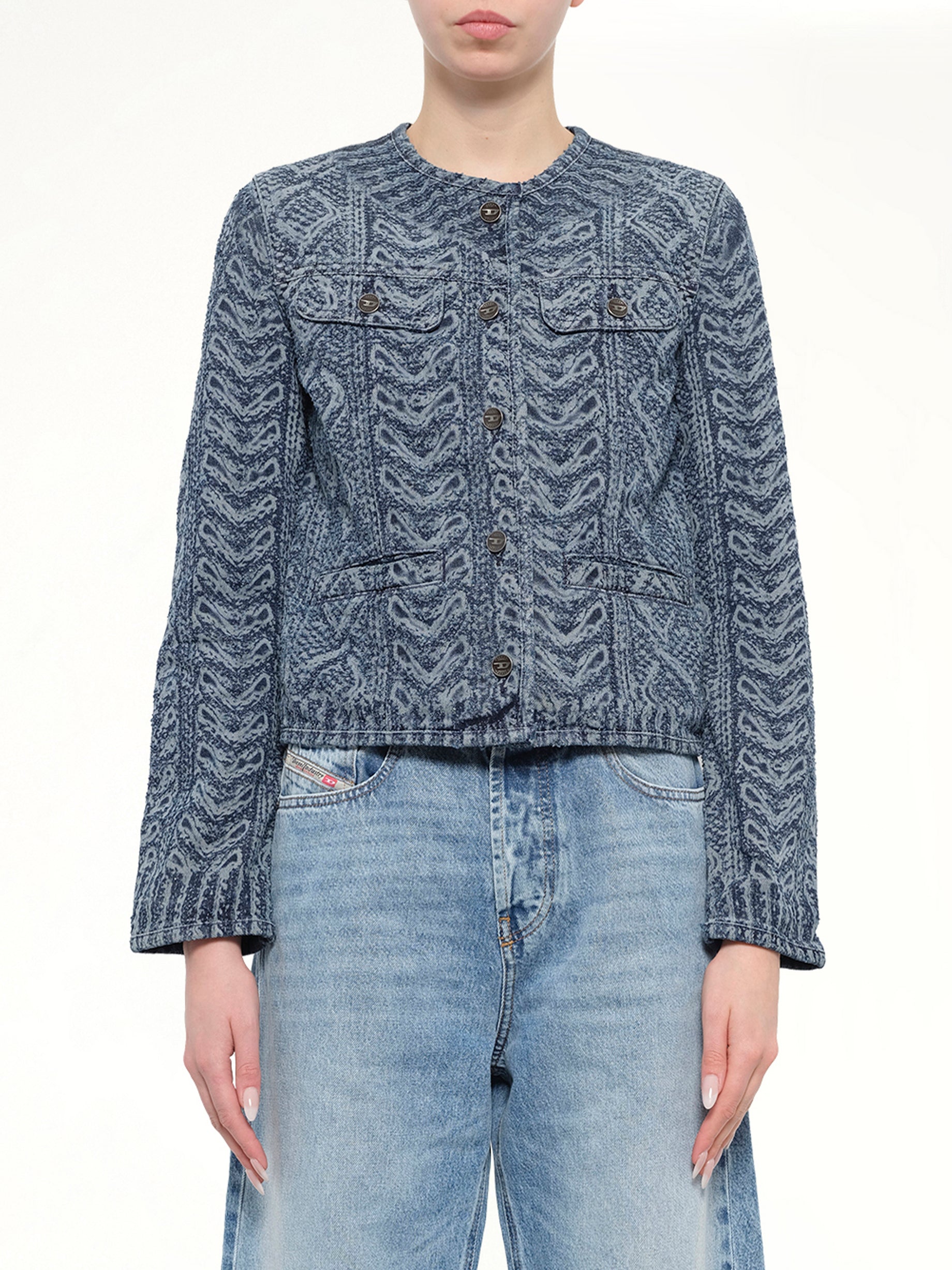 DE-GRAFY-S2 Denim Jacket in Blue