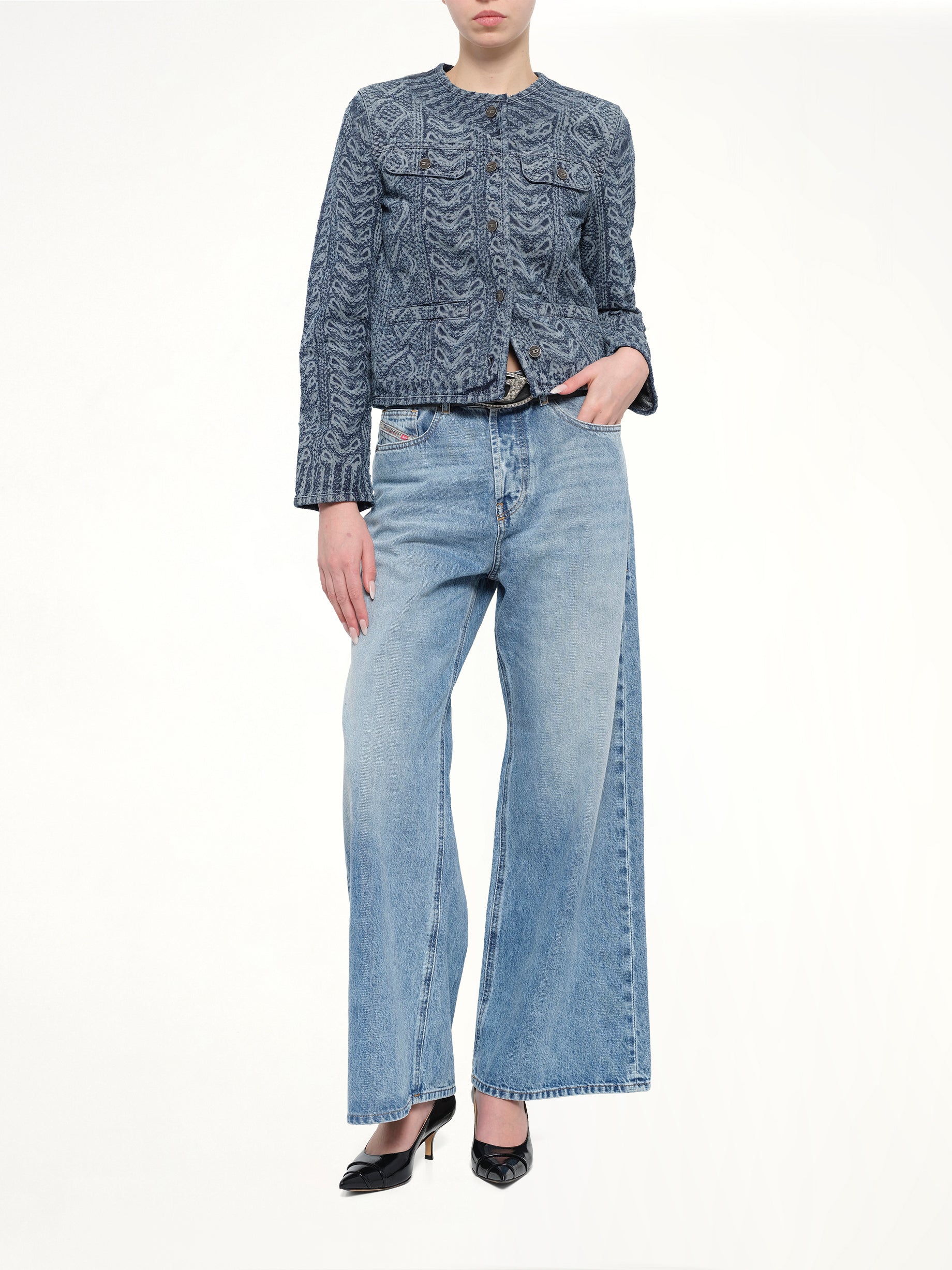 DE-GRAFY-S2 Denim Jacket in Blue