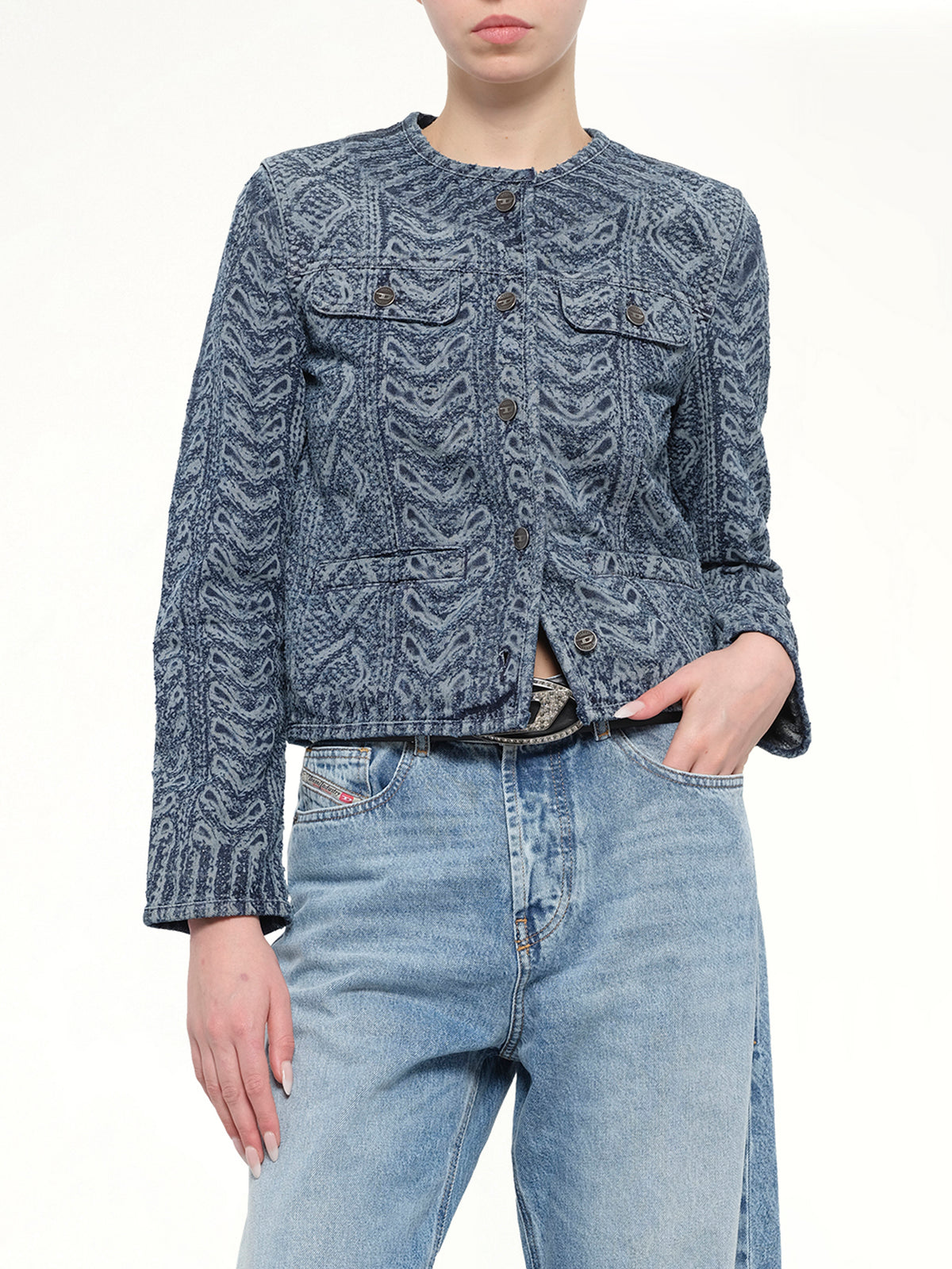 DE-GRAFY-S2 Denim Jacket in Blue